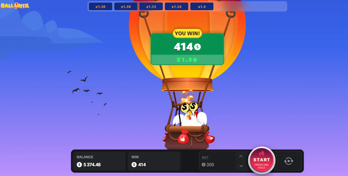 BalloniX gameplay